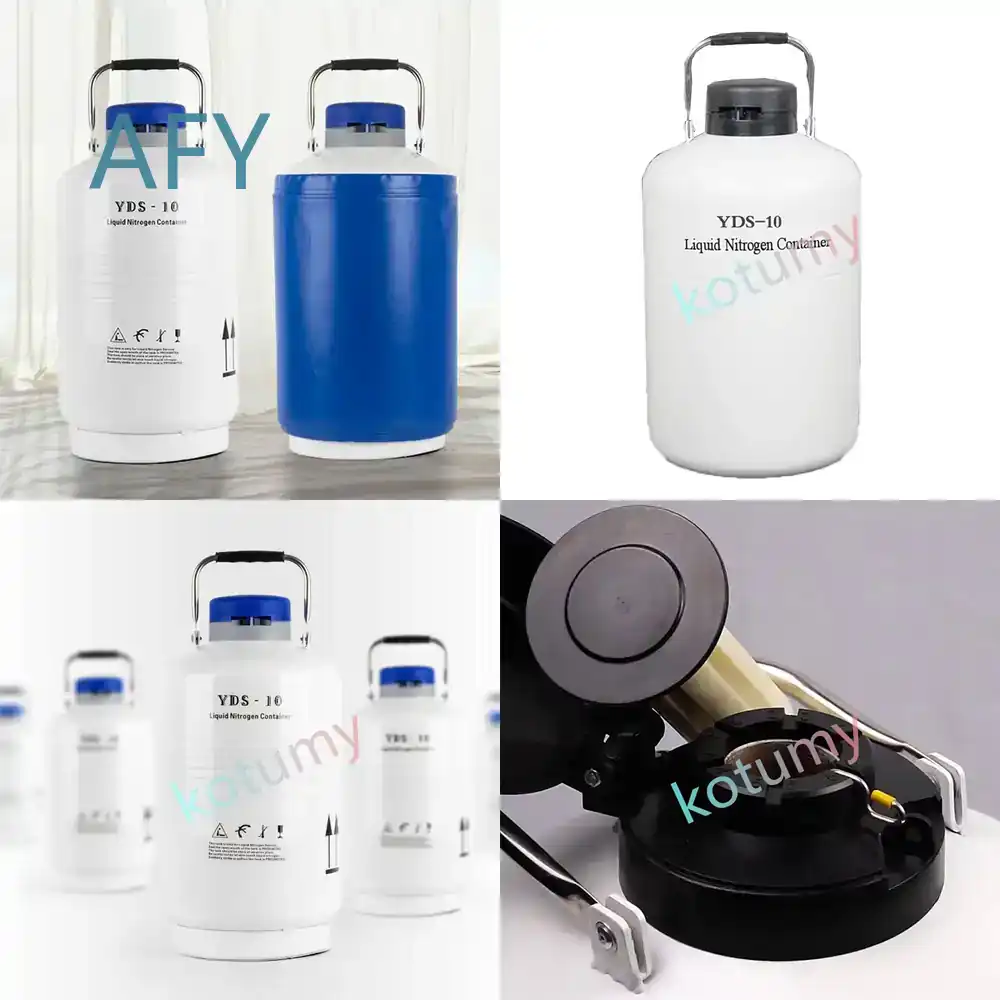 Medical Lab Research - Conteneur d'azote liquide, réservoir cryogénique pour