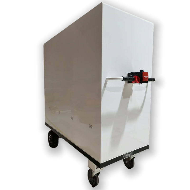 Medical Lab Research - Chariot de laboratoire en acier inoxydable