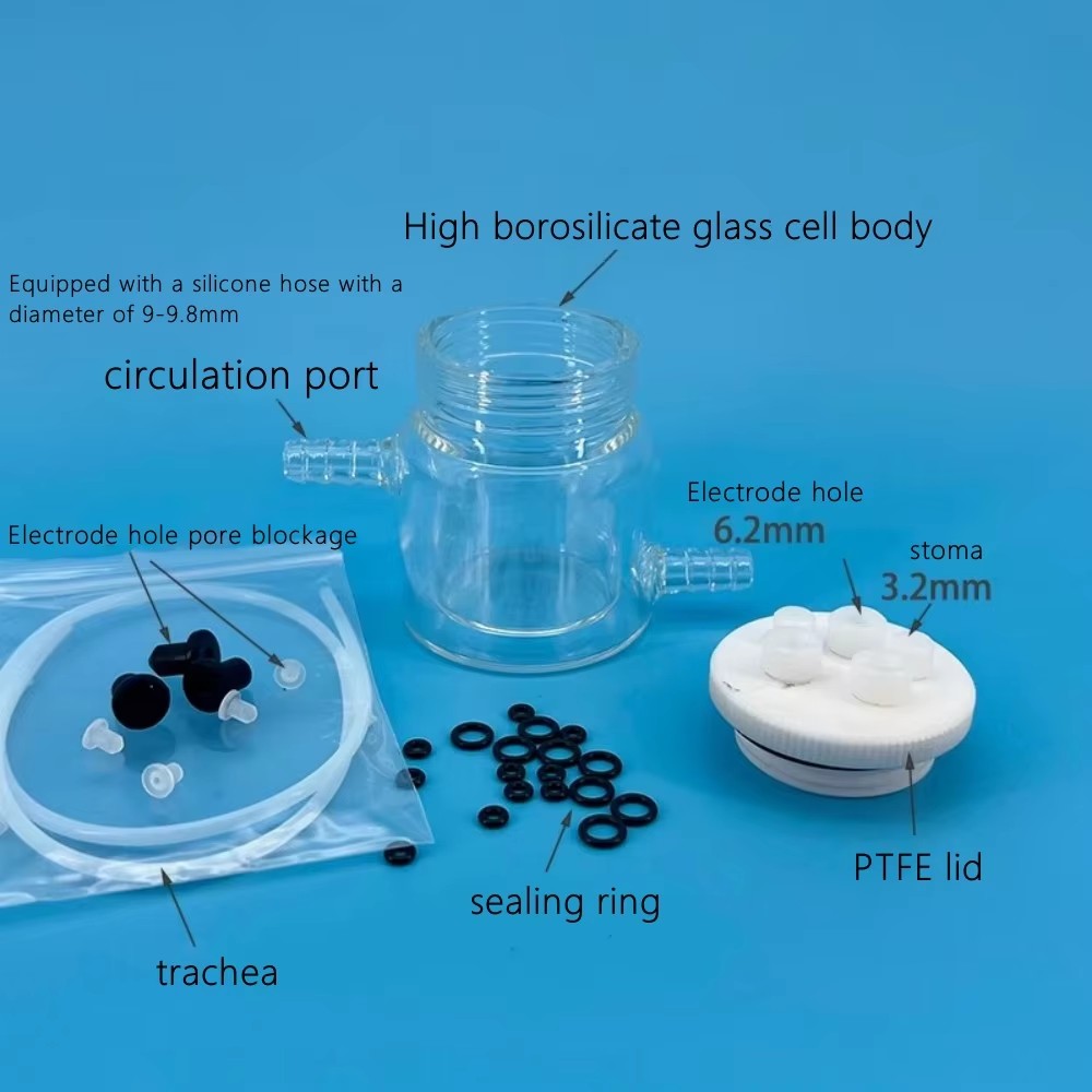 Water Bath Laboratory - Cellule électrolytique scellée par bain d'eau
