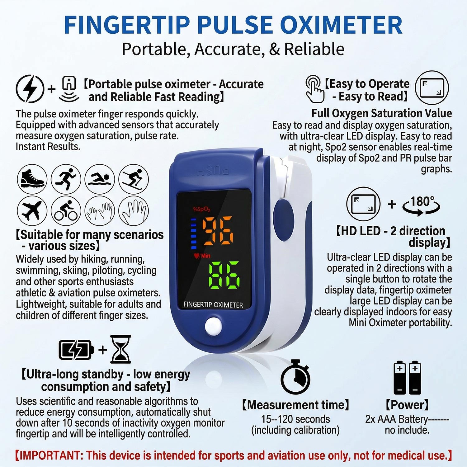 Thermomètre frontal médical, o - Pulse Oximeter avis et prix